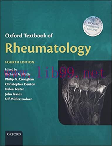 [AME]Oxford Textbook of Rheumatology (Oxford Textbook Series), 4th Edition (Updated chapters - ...