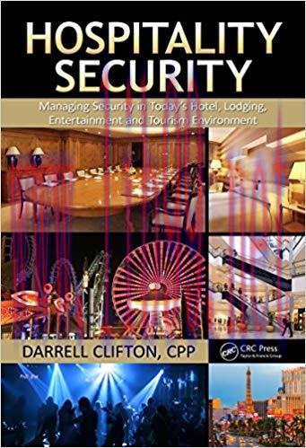 (PDF)Hospitality Security: Managing Security in Today’s Hotel, Lodging, Entertainment, and Tour...