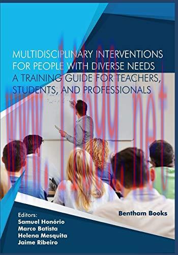 [AME]Multidisciplinary Interventions for People with Diverse Needs - A Training Guide for Teach...