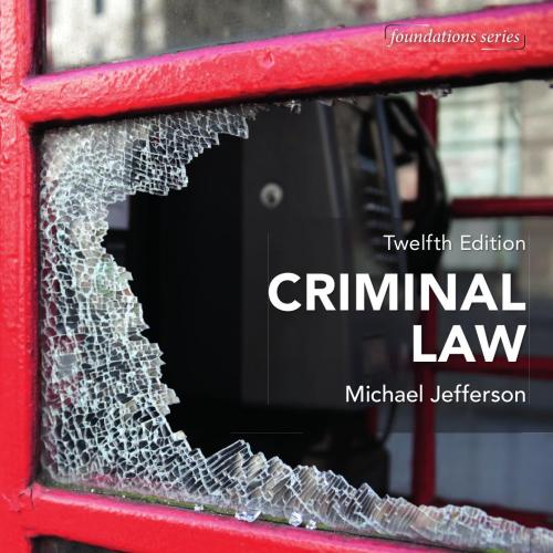 Criminal Law 12th - MICHAEL JEFFERSON