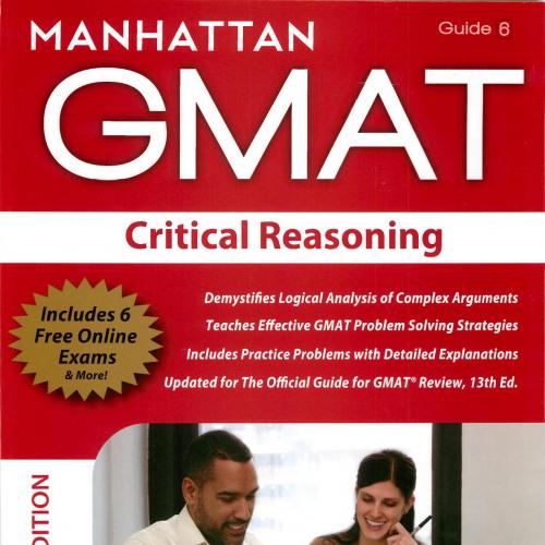 MP Guide 06-Critical Reasoning - Wei Zhi