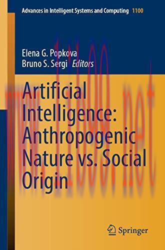 [FOX-Ebook]Artificial Intelligence: Anthropogenic Nature vs. Social Origin
