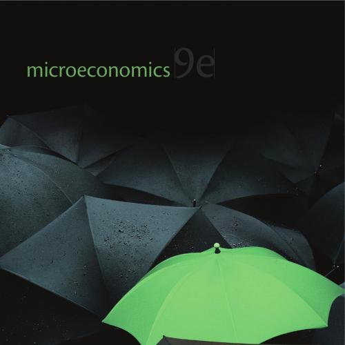 Microeconomics 9th Edition by David Colander