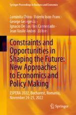[PDF]Constraints and Opportunities in Shaping the Future: New Approaches to Economics and Polic...