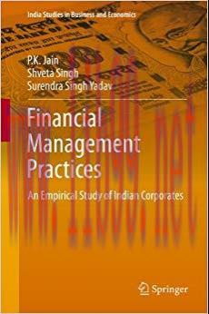 (PDF)Financial Management Practices: An Empirical Study of Indian Corporates (India Studies in ...