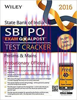 (PDF)Wiley’s State Bank of India Probationary Officer (SBI PO) Exam Goalpost Test Cracker: Prel...
