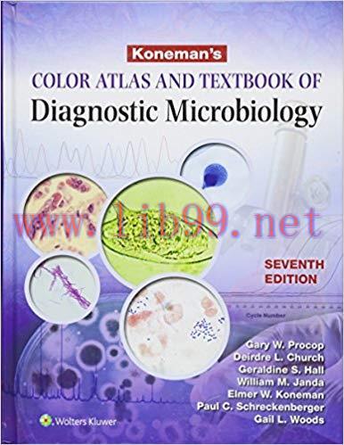 [PDF]Koneman’s Color Atlas and Textbook of Diagnostic Microbiology, 7th Edition +EPUB版