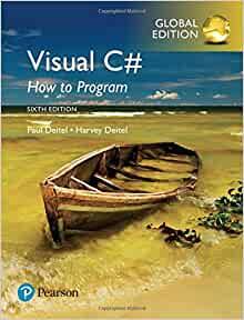 (Test Bank)Visual C# How to Program,6th Global Edition.zip