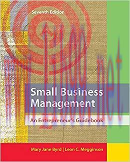 (PDF)Small Business Management: An Entrepreneur’s Guidebook 7th Edition