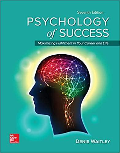 ISE Psychology of Success 7th Edition [Denis Waitley]