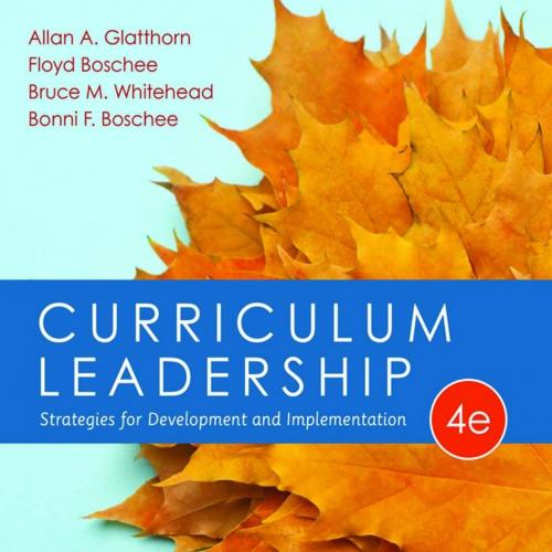 Curriculum Leadership_ Strategies for Development and Implementation