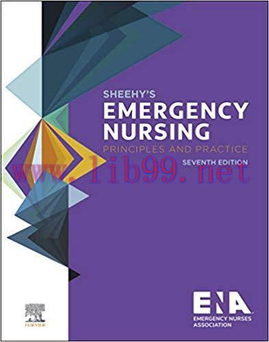 (PDF)Sheehy’s Emergency Nursing – E-Book: Principles and Practice 7th Edition