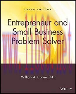 (PDF)Entrepreneur and Small Business Problem Solver 3rd Edition