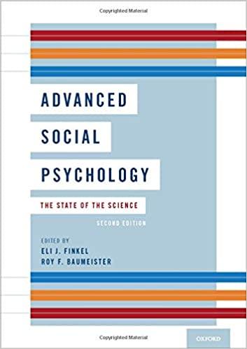 (PDF)Advanced Social Psychology The State of the Science