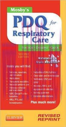 [AME]Mosby’s PDQ for Respiratory Care, 2nd Edition