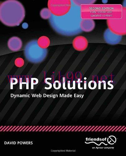 [FOX-Ebook]PHP Solutions: Dynamic Web Design Made Easy, 2nd Edition