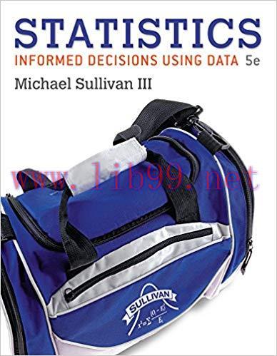 (PDF)Statistics: Informed Decisions Using Data 5th Edition