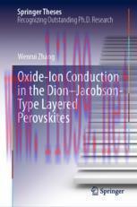 [PDF]Oxide-Ion Conduction in the Dion–Jacobson-Type Layered Perovskites