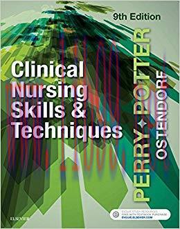 (PDF)Clinical Nursing Skills and Techniques – E-Book 9th Edition