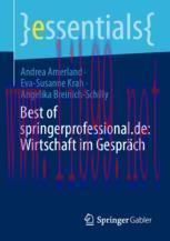 [PDF]Best of springerprofessional.de: Wirtschaft im Gespräch