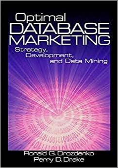 (PDF)Optimal Database Marketing Strategy, Development, and Data Mining 1st Edition