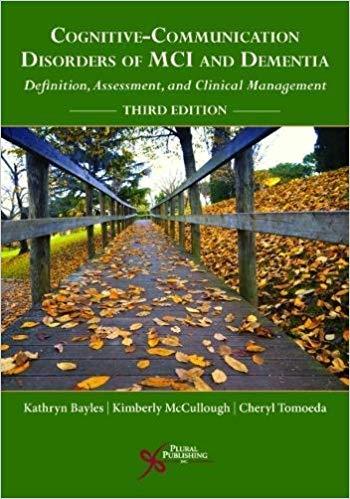 Cognitive-Communication Disorders of MCI and Dementia Definition 3rd Edition