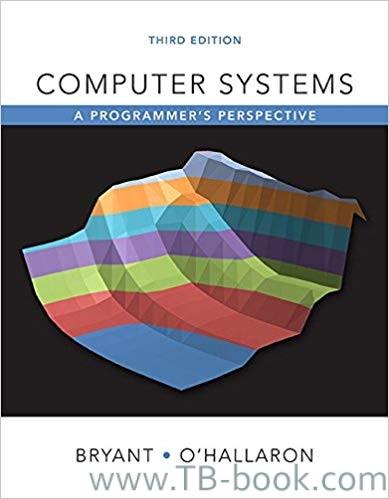 (PDF)Computer Systems A Programmer’s Perspective 3rd Edition by Randal E. Bryant