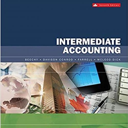 Intermediate Accounting Volume 1,7th Edition
