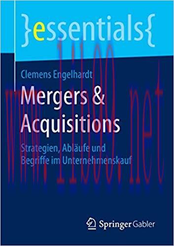 (PDF)Mergers & Acquisitions: Strategien, Abläufe und Begriffe im Unternehmenskauf (essentials) ...