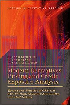 (PDF)Modern Derivatives Pricing and Credit Exposure Analysis: Theory and Practice of CSA and XV...