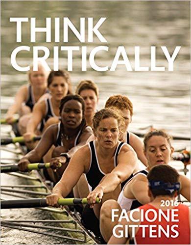 (Test Bank)THINK Critically, 3rd Edition by Peter Facione.rar