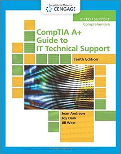 (SM)CompTIA A+ Guide to IT Technical Support , 10th Edition.zip