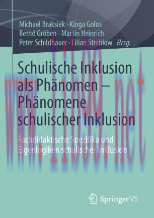 Schulische Inklusion als Phänomen – Phänomene schulischer Inklusion