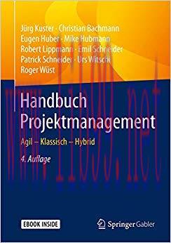(PDF)Handbuch Projektmanagement: Agil – Klassisch – Hybrid (German Edition) 4th Edition