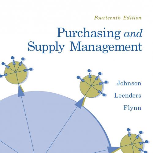 Purchasing and Supply Management 14th Edition