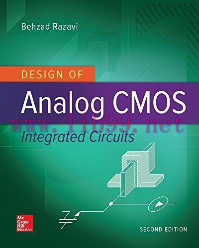 [FOX-Ebook]Design of Analog CMOS Integrated Circuits, 2nd Edition