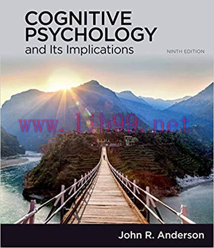 (PDF)Cognitive Psychology and Its Implications 9th Edition