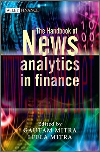 (PDF)The Handbook of News Analytics in Finance (The Wiley Finance Series 589) 1st Edition