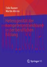 [PDF]Heterogenität der Kompetenzentwicklung in der beruflichen Bildung