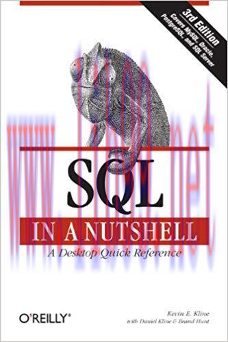 SQL in a Nutshell: A Desktop Quick Reference Guide (In a Nutshell (O’Reilly)) 3rd Edition