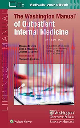 [AME]The Washington Manual of Outpatient Internal Medicine, 3rd Edition (EPUB + Converted PDF)