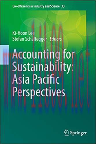 (PDF)Accounting for Sustainability: Asia Pacific Perspectives (Eco-Efficiency in Industry and S...