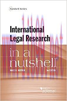 (PDF)International Legal Research in a Nutshell (Nutshells)