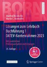 [PDF]Lösungen zum Lehrbuch Buchführung 1 DATEV-Kontenrahmen 2023: Mit zusätzlichen Prüfungsaufg...