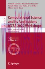 [PDF]Computational Science and Its Applications – ICCSA 2022 Workshops: Malaga, Spain, July 4–7...