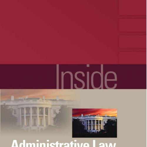 Inside Administrative Law What Matters and Why