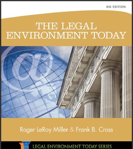 (PPT)The Legal Environment Today, 8th Edition.zip