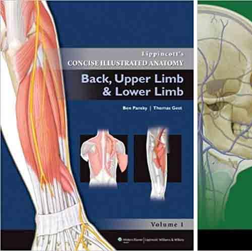 Lippincott Concise Illustrated Anatomy, 3 Books Set