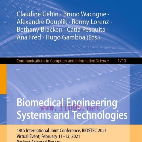 [AME]Biomedical Engineering Systems and Technologies (EPUB)