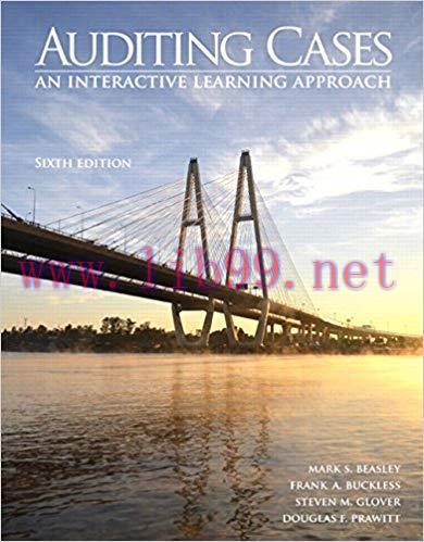 (PDF)Auditing Cases: An Interactive Learning Approach 6th Edition